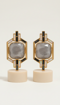 Rare Gemstone Statement Earrings